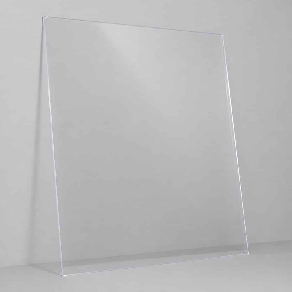 Grande plaque de plexiglas XXL vue de face
