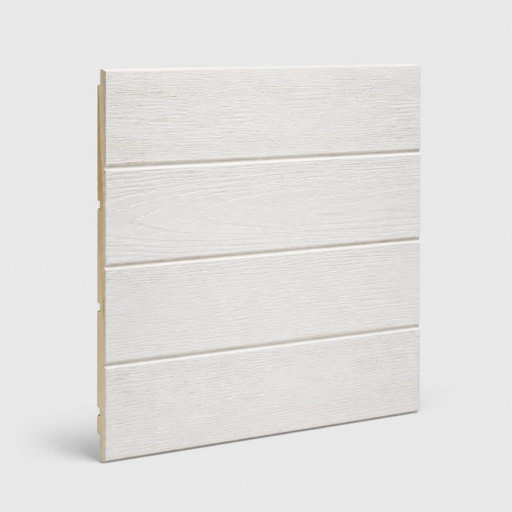 Lambris bois blanc sapin brossé, vue de face