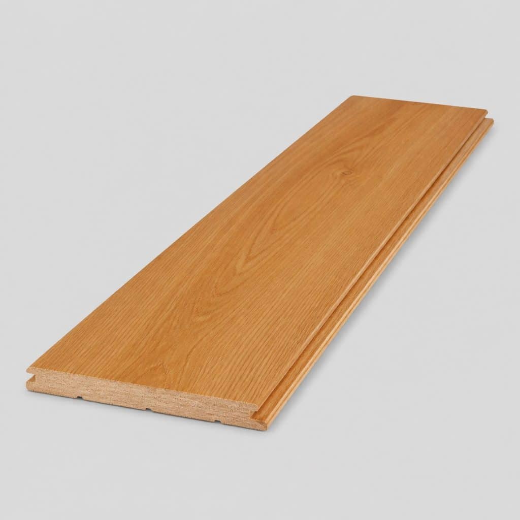 Lambris bois sapin naturel pour plafond, vue de face