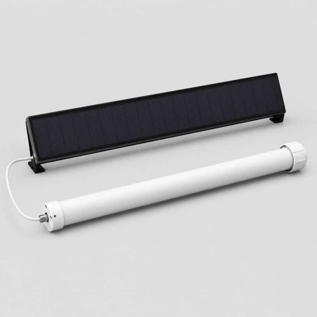 Kit moteur de volet roulant solaire complet