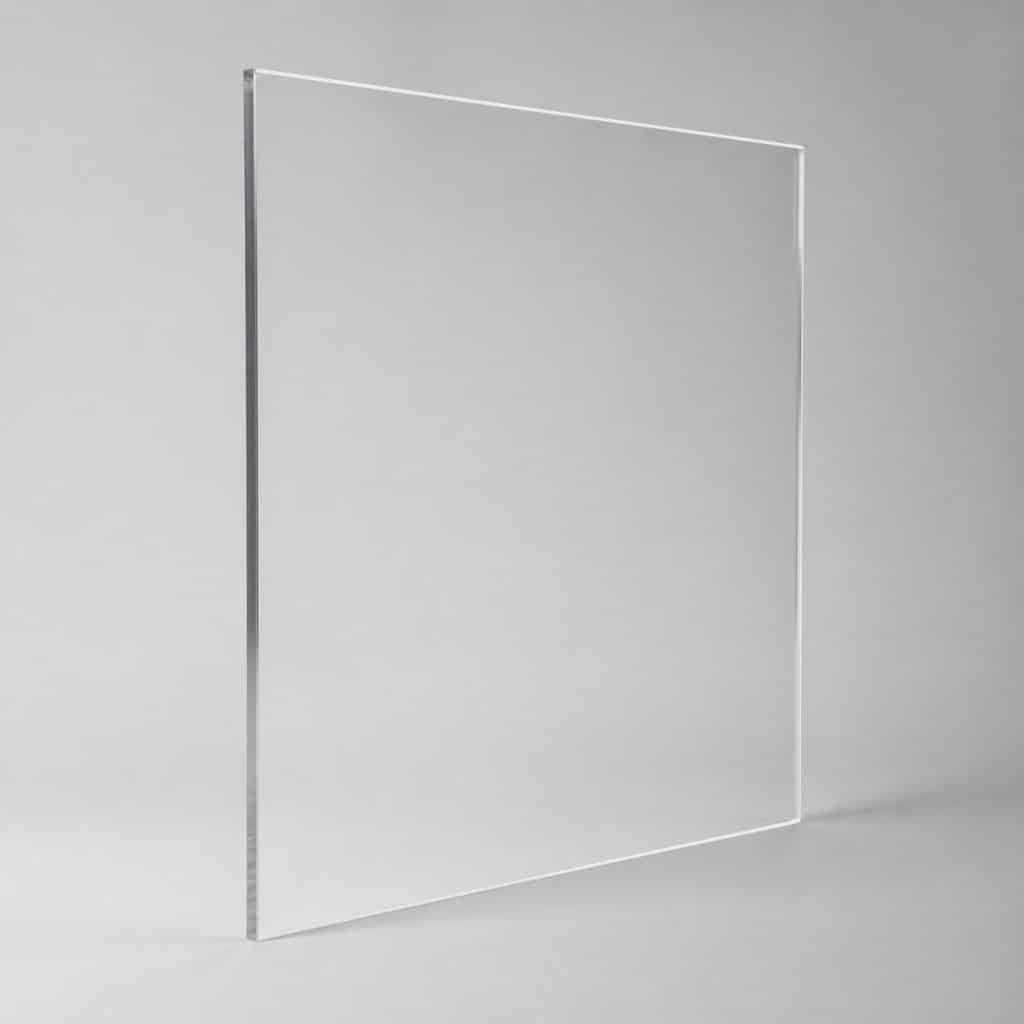 Plaque de plexiglas 2000 × 1000 mm vue de face
