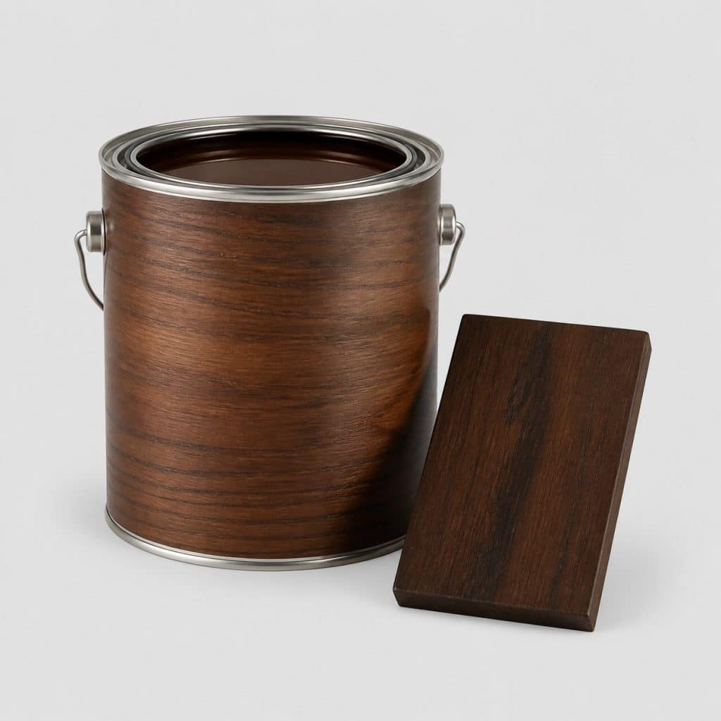 Saturateur bois exotique teinte mate, vue de face