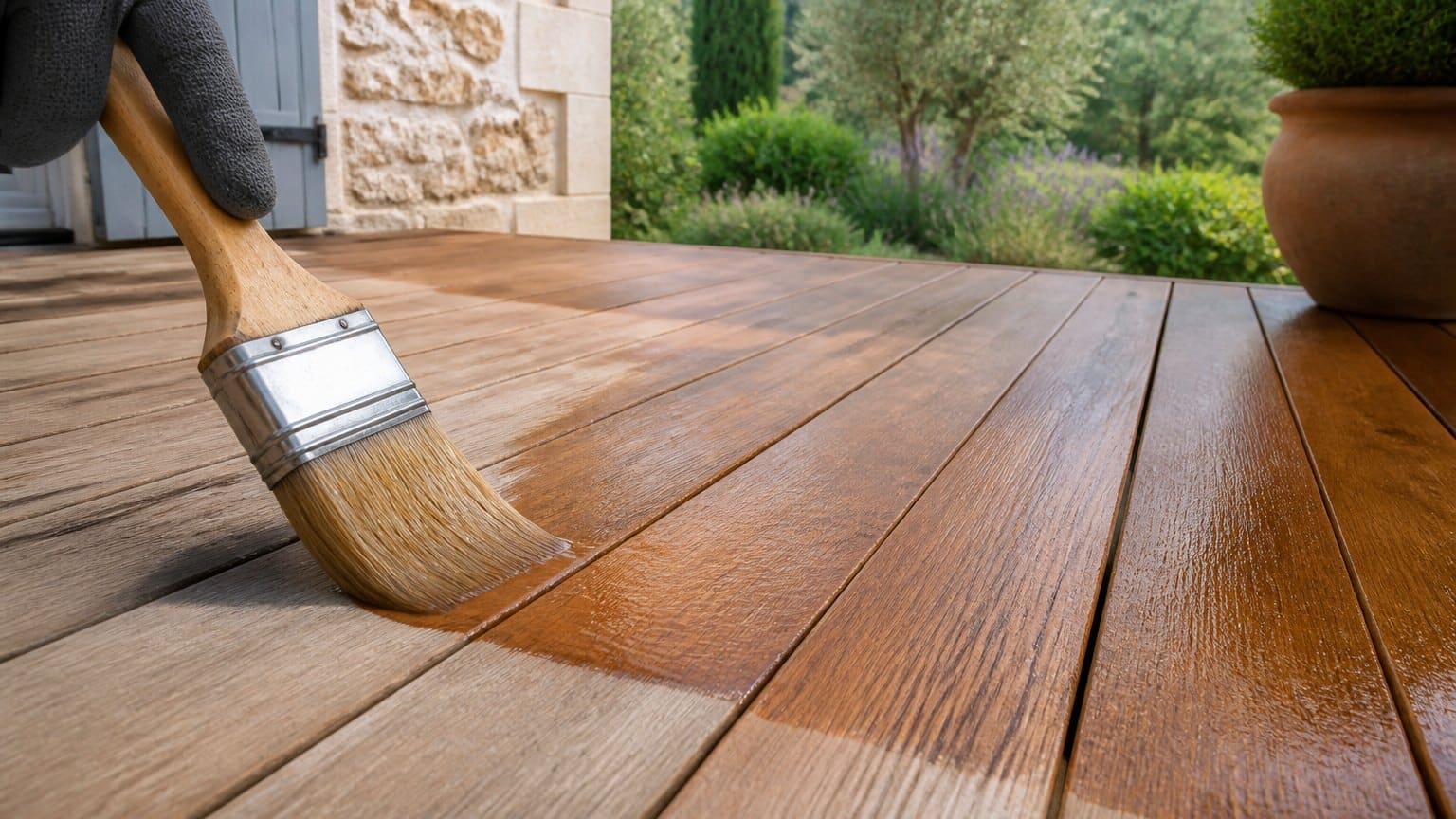 Saturateur bois extérieur : comment protéger terrasse et bardage&nbsp;?