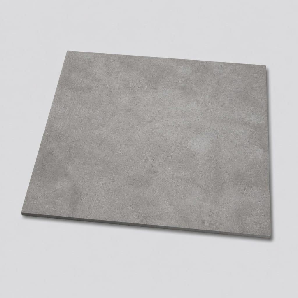 Dalle PVC adhésive effet béton, vue de face